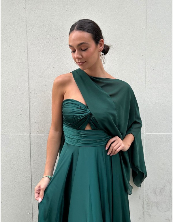 Short chiffon guest cape 2