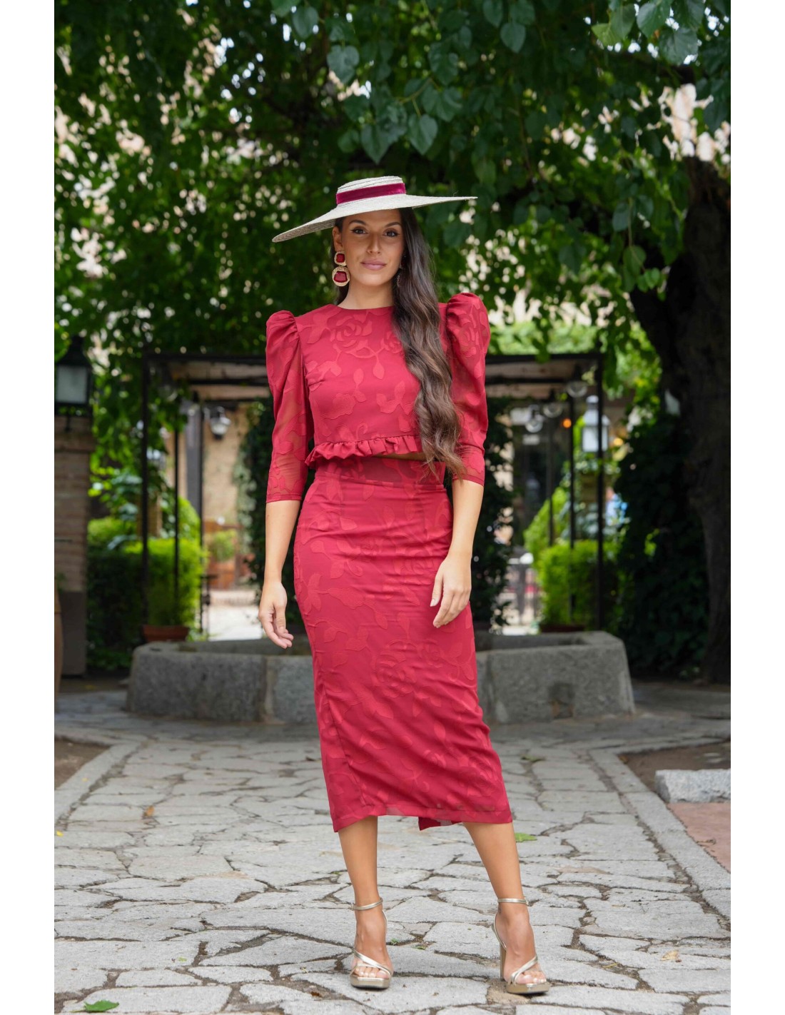 Haut Et Jupe Tube Rouge Vintage - Marque Leg Avenue - Taille Unique - Neuf Dans Son Emballage