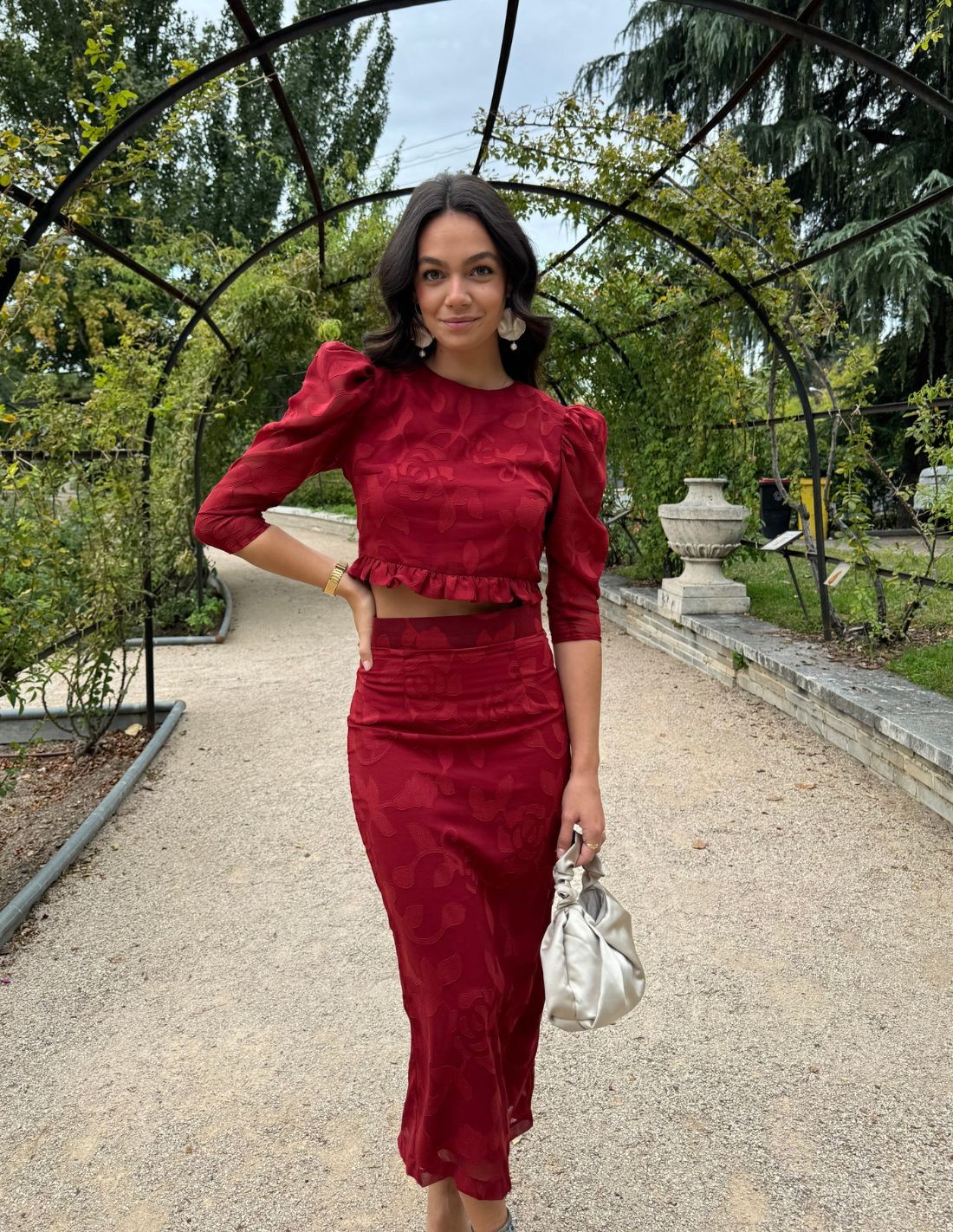 Conjunto De Falda Tubo Y Crop Top Conjunto Falda Top Conjunto