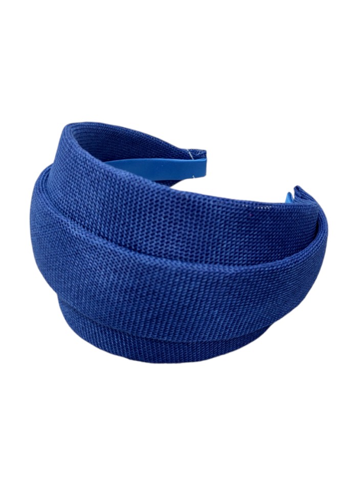 Wide navy blue guest headband