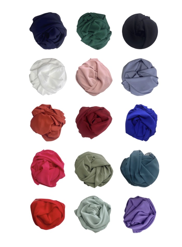 Basic chiffon shawl for guest