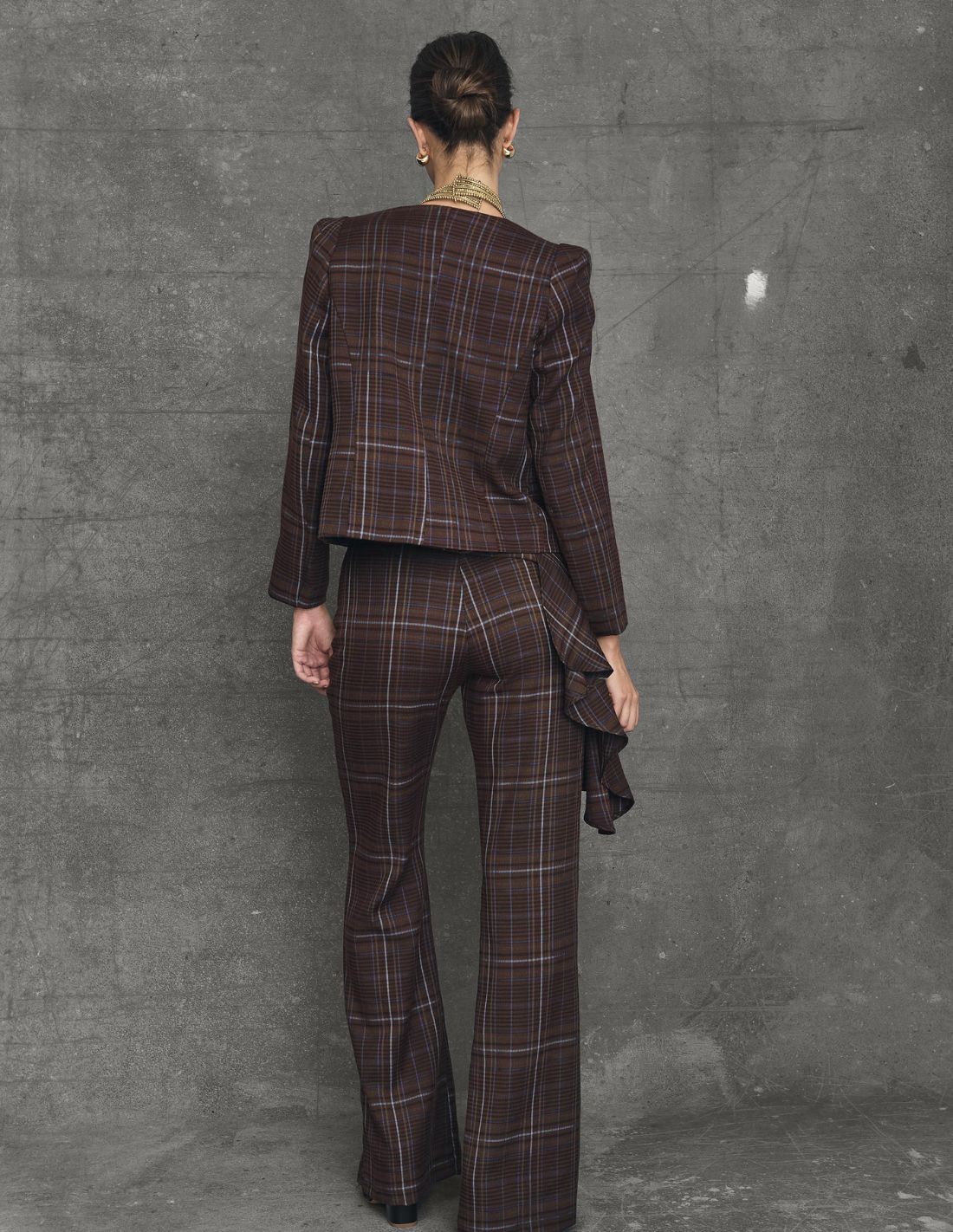 Pantalon Palazzo à Rayures Pour Femmes - Taille 8-14 - Ceinture à Nouer - Jambe évasée - Neuf