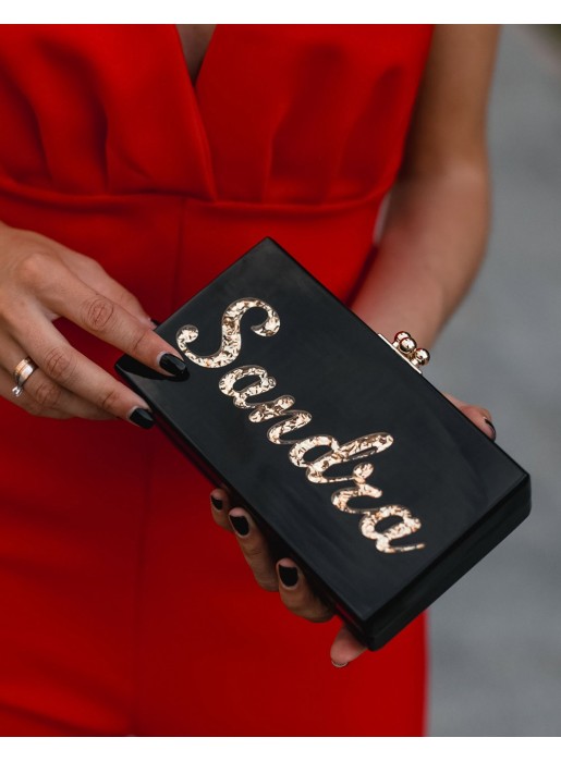 Party clutch with your name - Invitada Perfecta Lauren Lynn London Accessories - 1