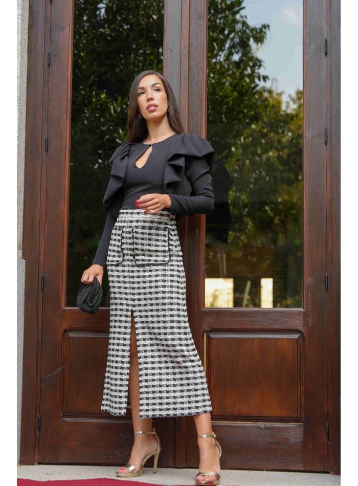 midi skirt pockets