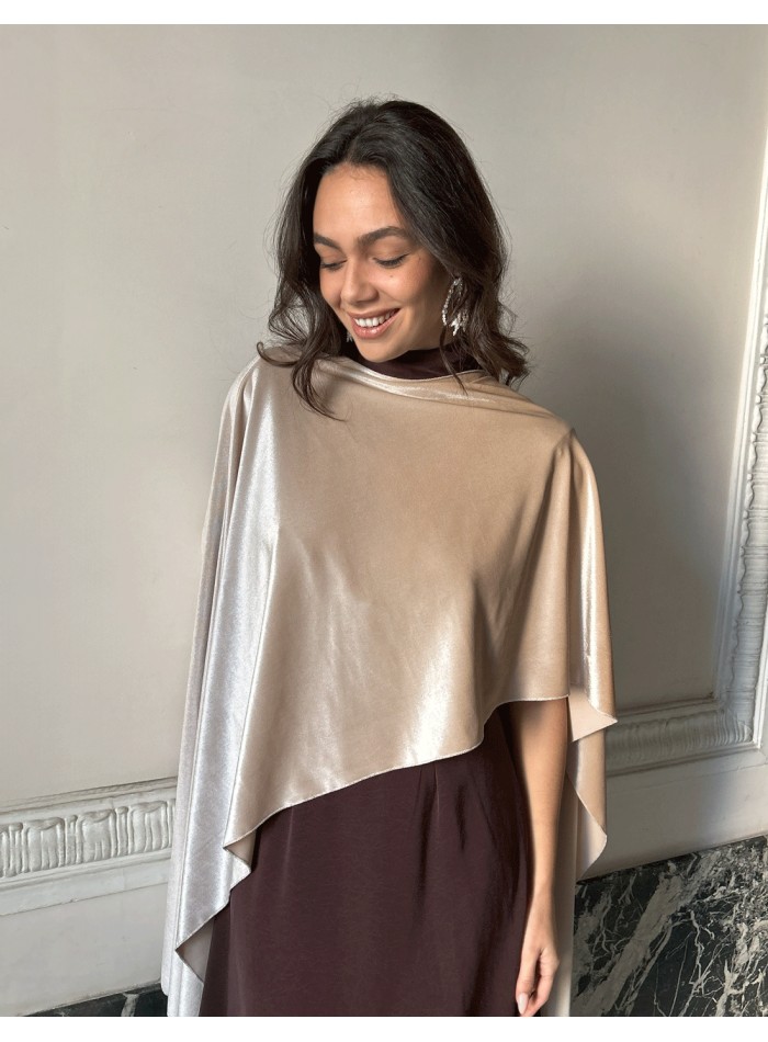 Cape d'invité en velours fin multipositions