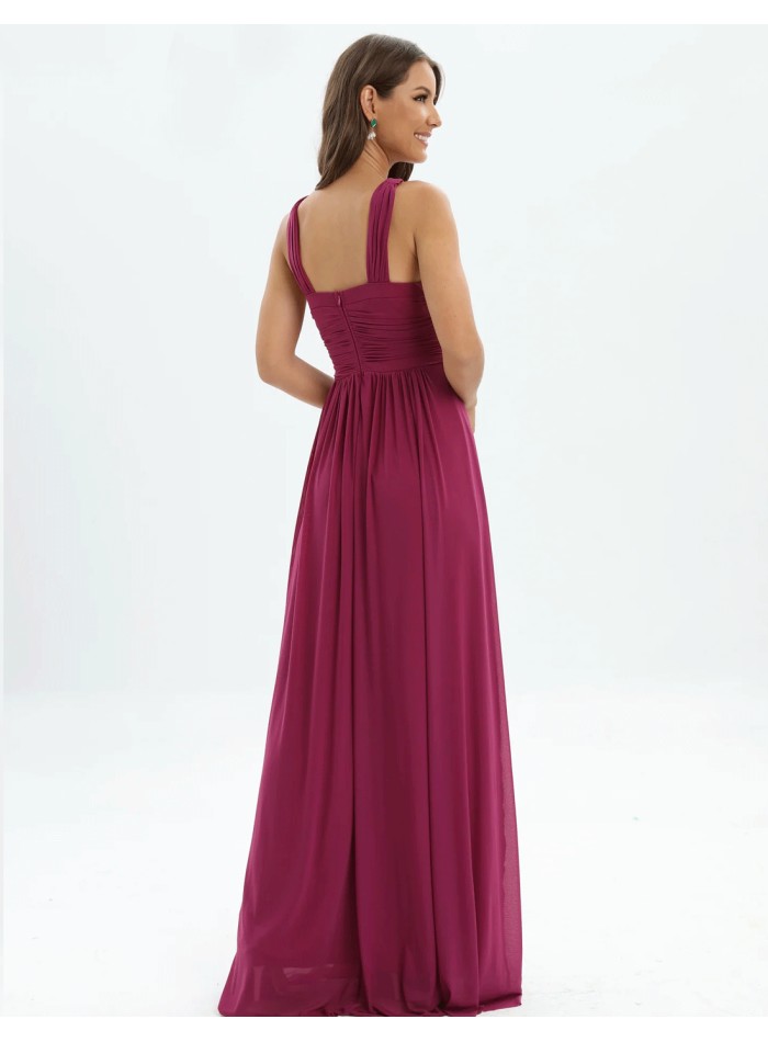 Evening Dress with Halter Neckline and...