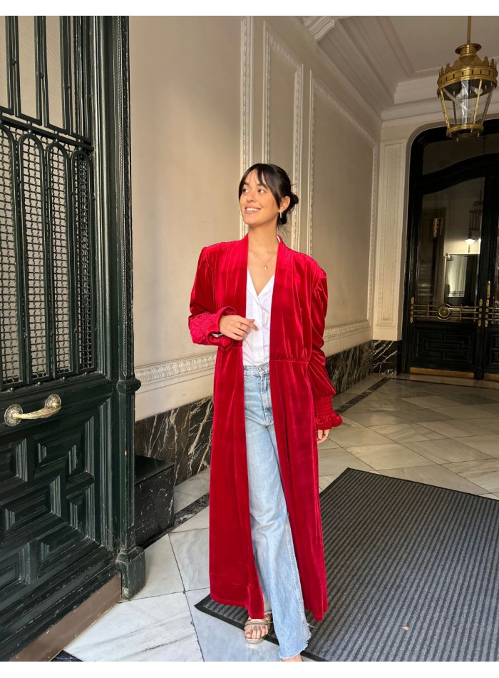 Guest kimono in high quality velvet