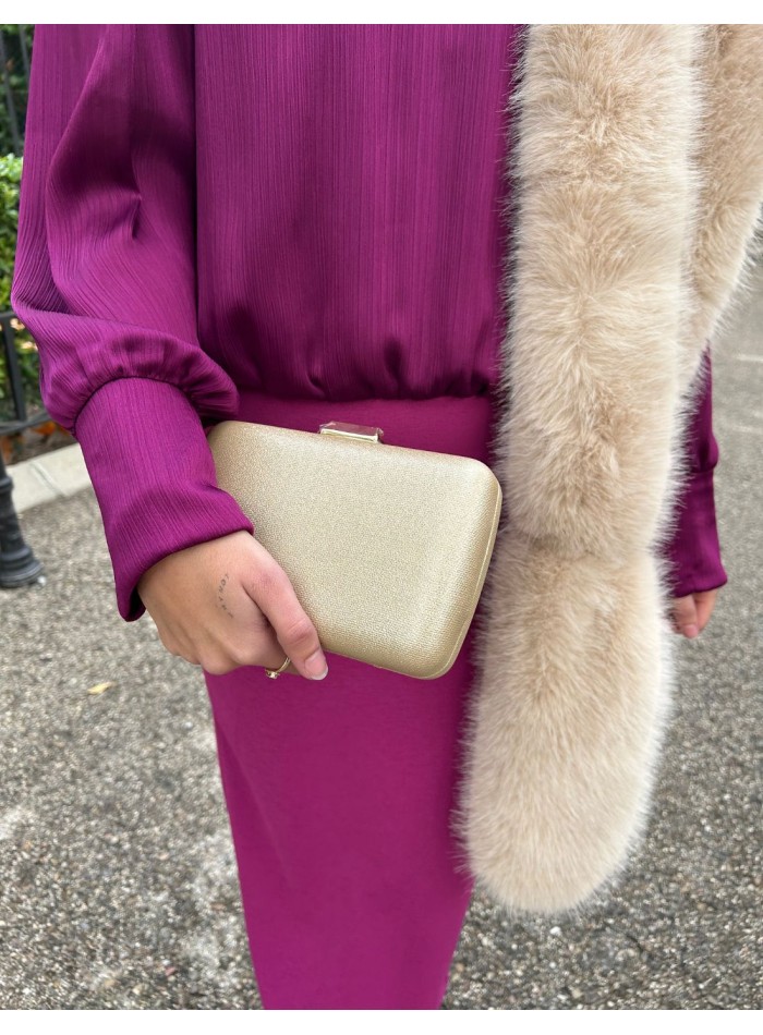 Sac de fête métallique de forme rectangulaire...