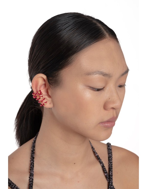 Earcuff Togusa Fucsia 2