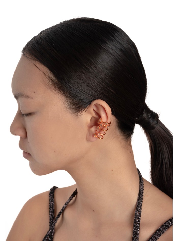 Earcuff Togusa Orange