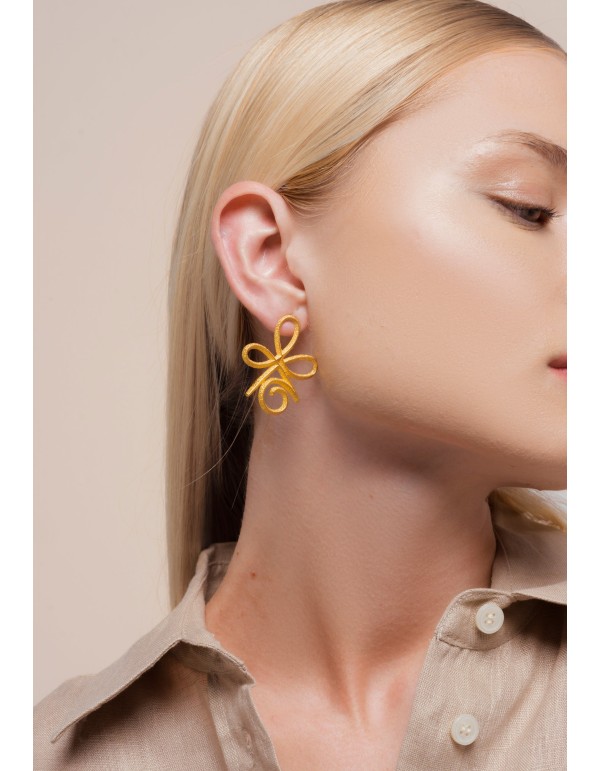 Boucles d'oreilles en or Amour inconditionnel 2