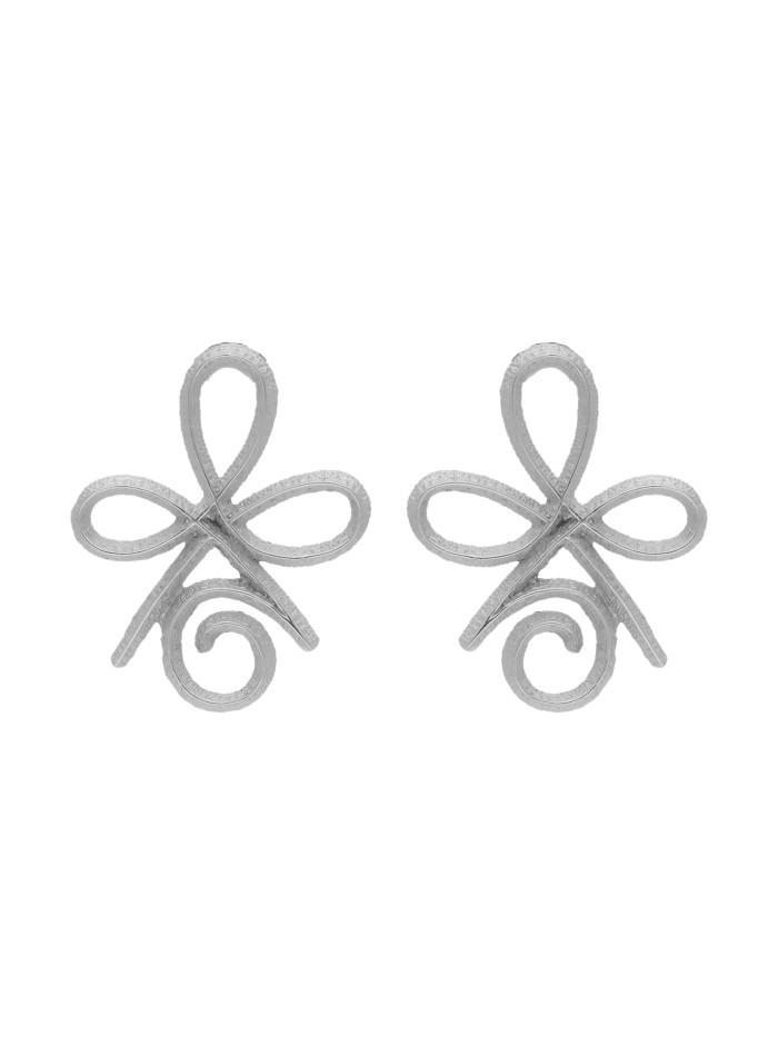 Boucles d'oreilles en argent Amour inconditionnel