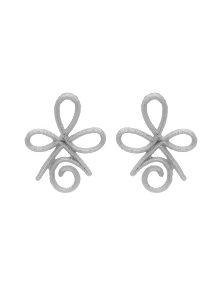 Boucles d'oreilles en argent Amour inconditionnel