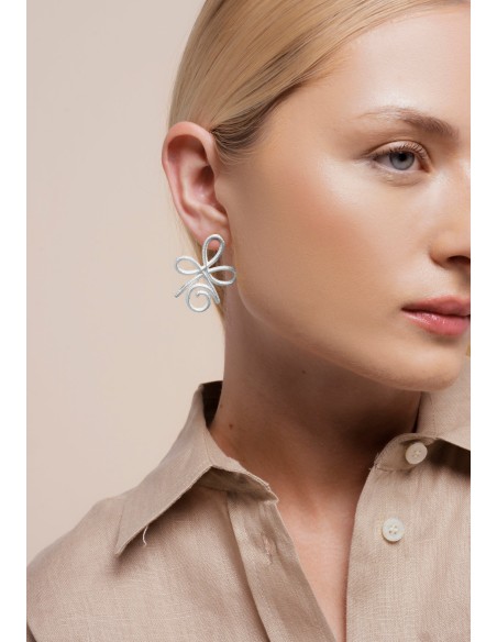 Unconditional Love Silver Earrings