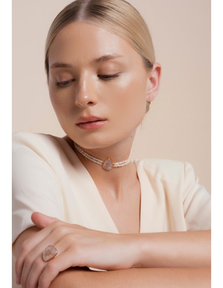 Zenith Pearl Choker