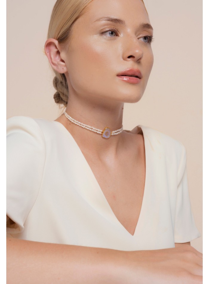 Zenith Pearl Choker