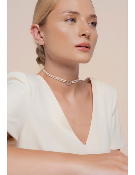 Choker Zenith Perlas