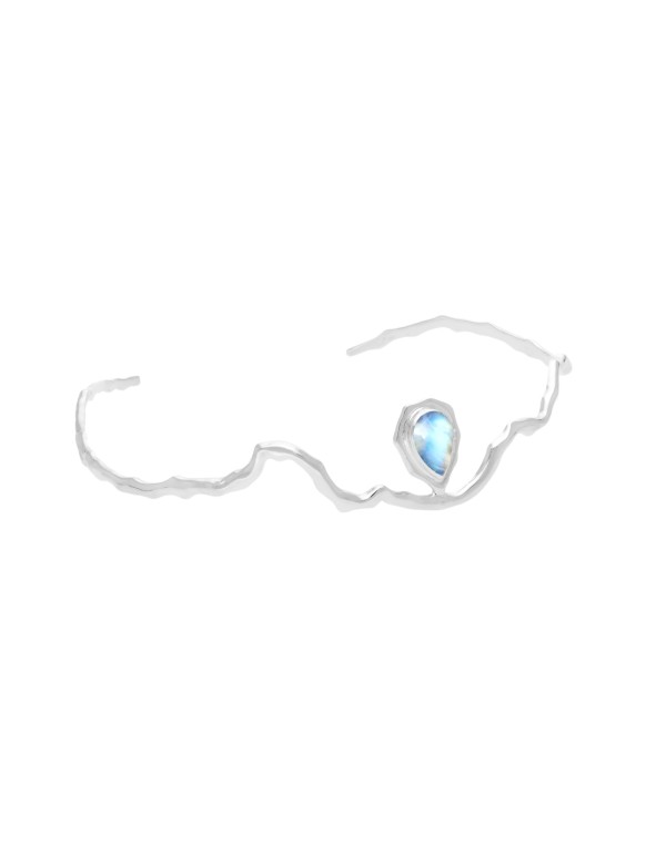 Choker Plata con piedra - Gratitude