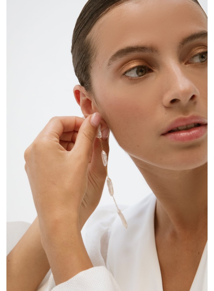 Boucles d'oreilles en perles Iris