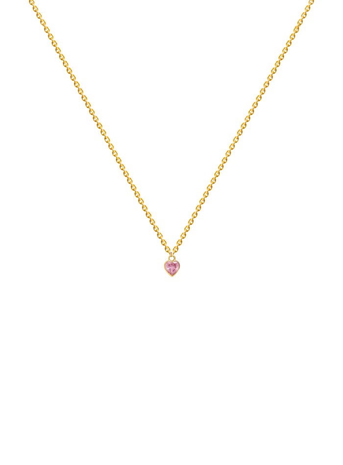 Pink mini heart pendant - Kindness