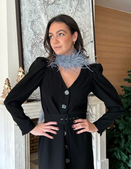 Fine feather boa