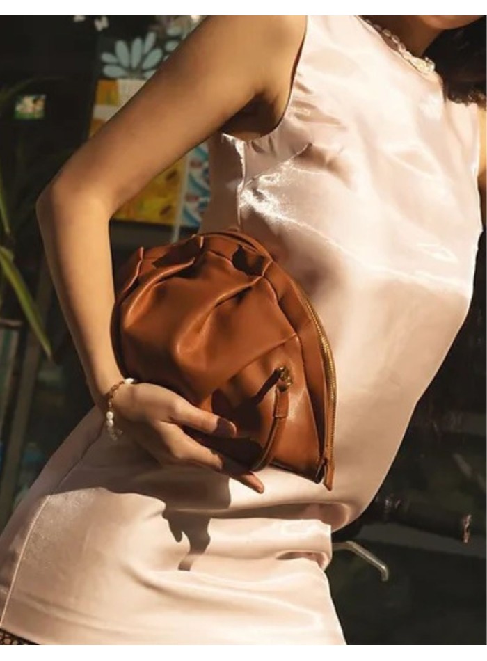 Sac à main pour gyoza au caramel