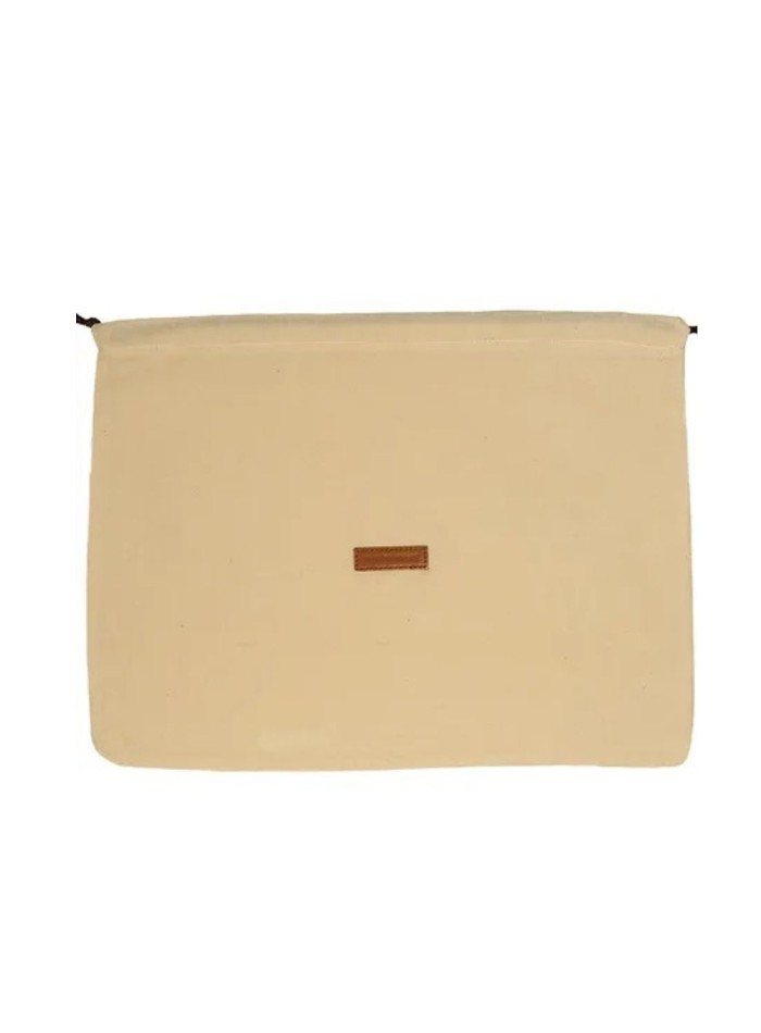 Bolso mini de mano caramelo en forma de gyoza