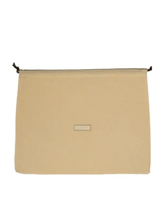 Ivory gyoza-shaped mini hand bag