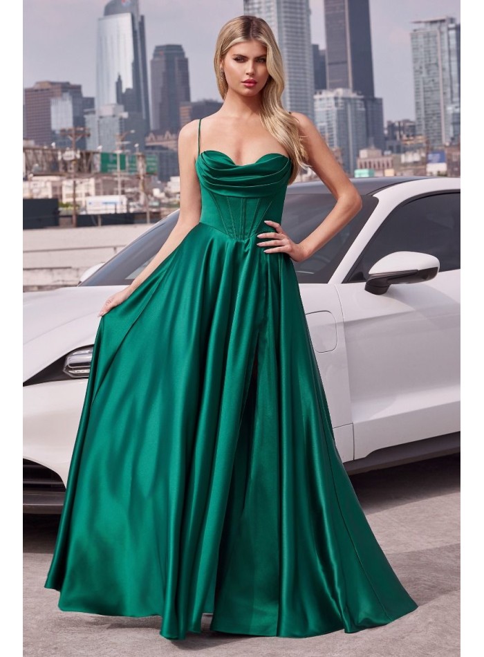 Sweetheart neckline ball gown with full skirt