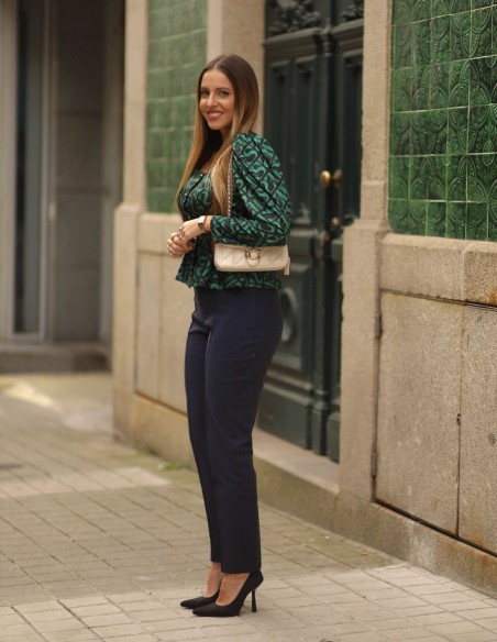 High-waisted pants