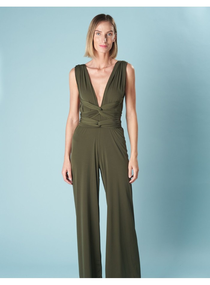 Multi-position party jumpsuit