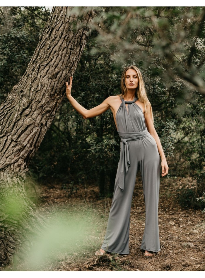 Multi-position party jumpsuit