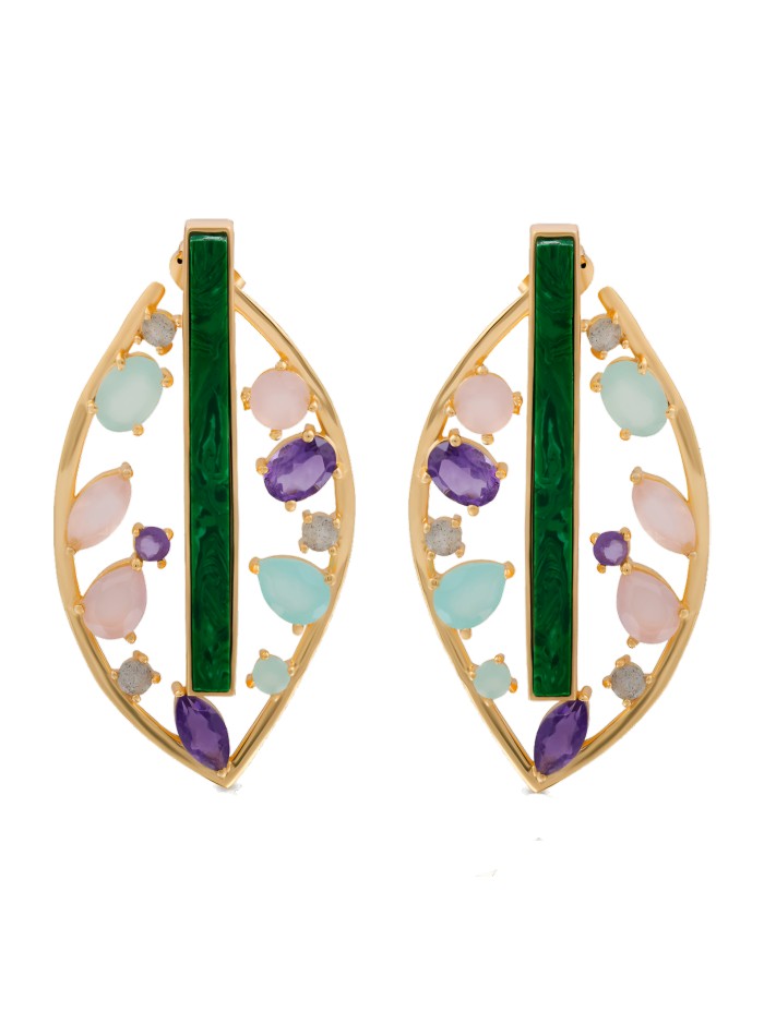 Pendientes de piedras naturales - Serendipity