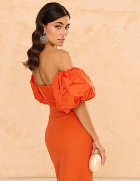 Vestido midi de fiesta para bodas Vestido midi de fiesta para bodas