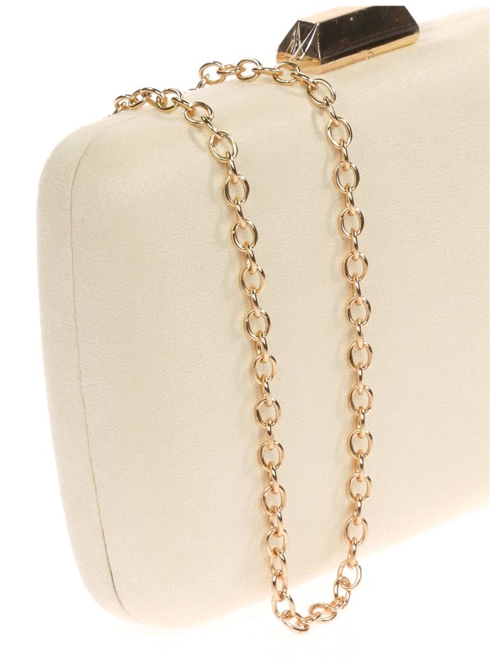 Sac à main en daim avec chaîne