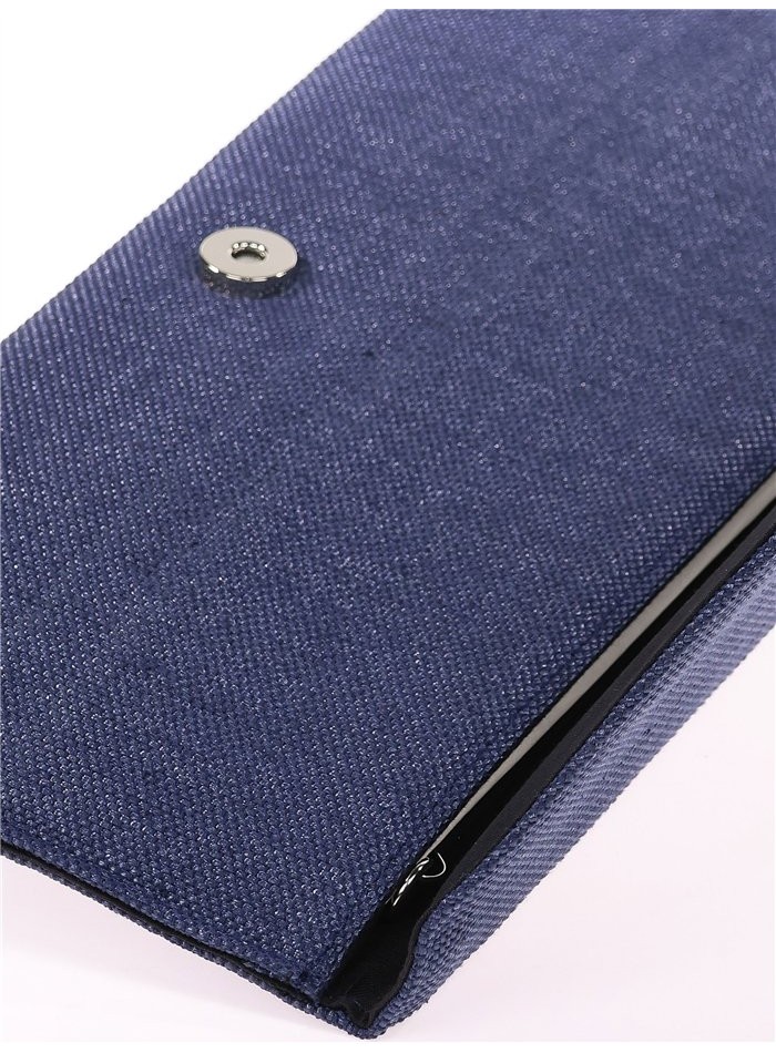 Cartera de fiesta de rafia rectangular