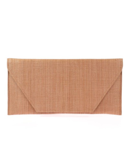 Pochette rectangulaire en raphia pour les fêtes