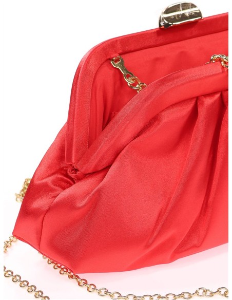 Cartera de mano para invitada en satén