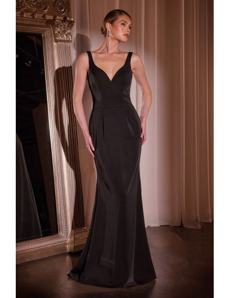 Robe de soirée longue avec veste en strass