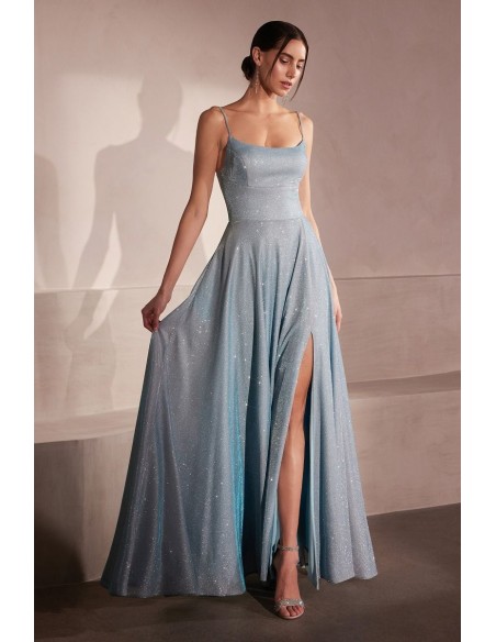 Robe d'invité longue, coupe empire, jupe complète