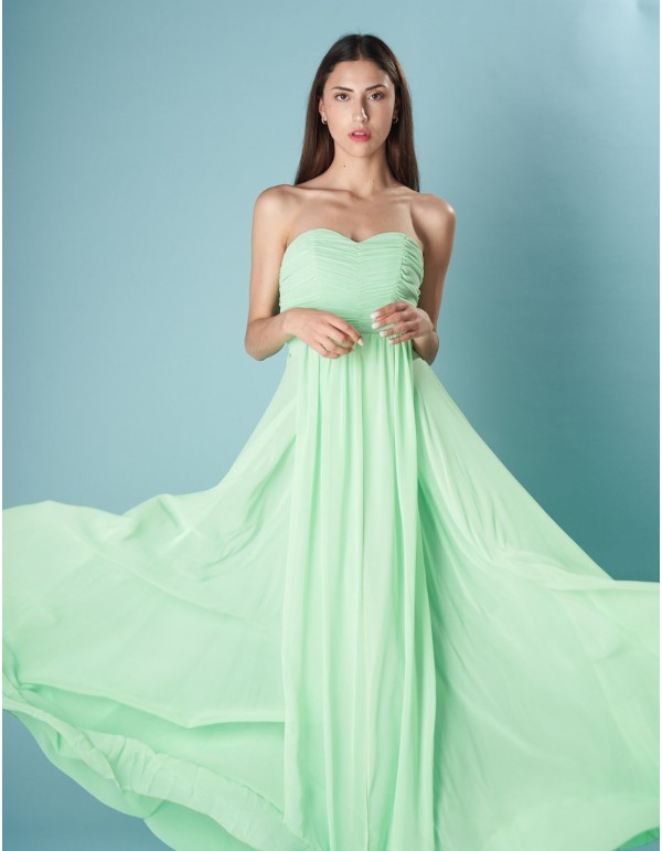 Robe de soirée longue avec encolure multipositions et... 2