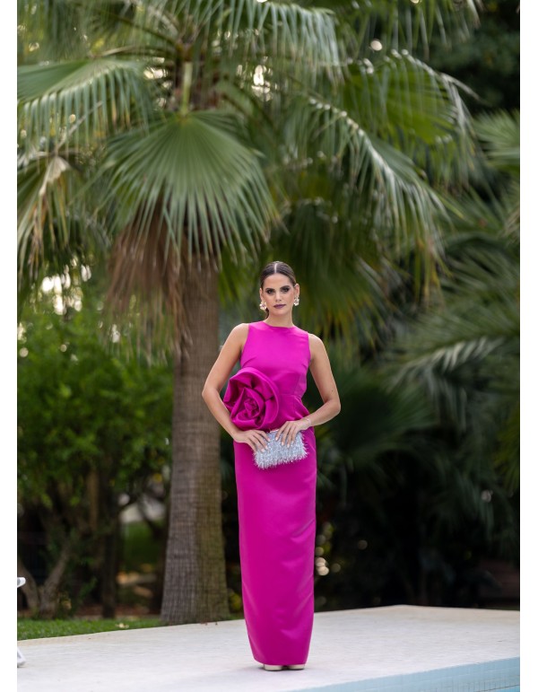 Bougainvillea structured guest dress 2