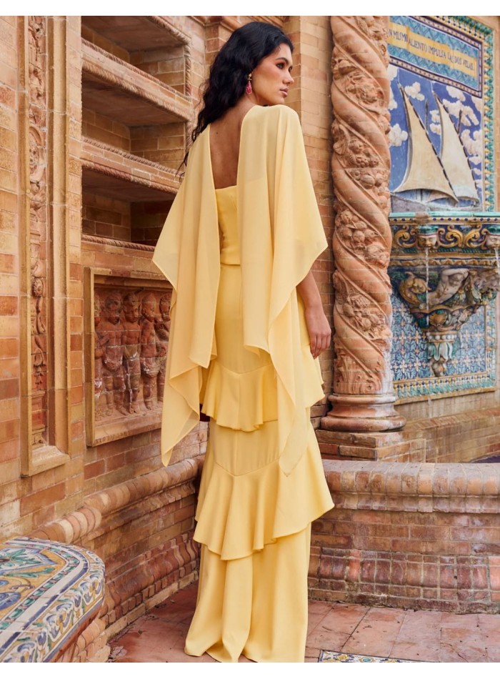 Top para invitada escote palabra de honor con...