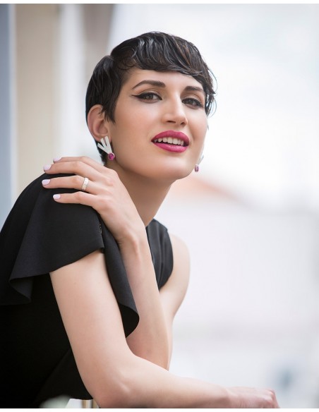 Pendientes de plata de EME Jewels para ser la invitada ideal Pendientes de plata de EME Jewels para ser la invitada ideal