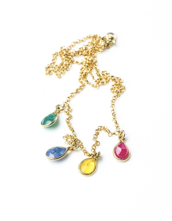 Collar arcoiris de Eme Jewels en INVITADISIMA. Para ser la invitada ideal