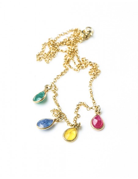 Collar arcoiris de Eme Jewels en INVITADISIMA. Para ser la invitada ideal Collar arcoiris de Eme Jewels en INVITADISIMA. Para ser la invitada ideal