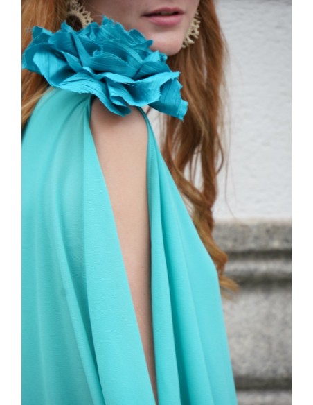 Combinaison en gaze Guest avec une manche et un laçage à l'encolure