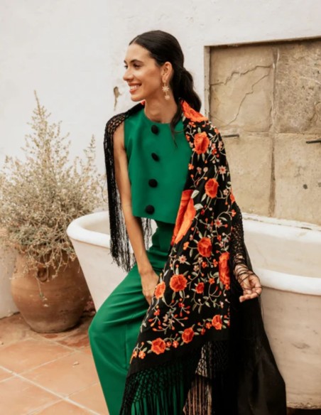 Boucles d'oreilles longues avec étoiles et zircons