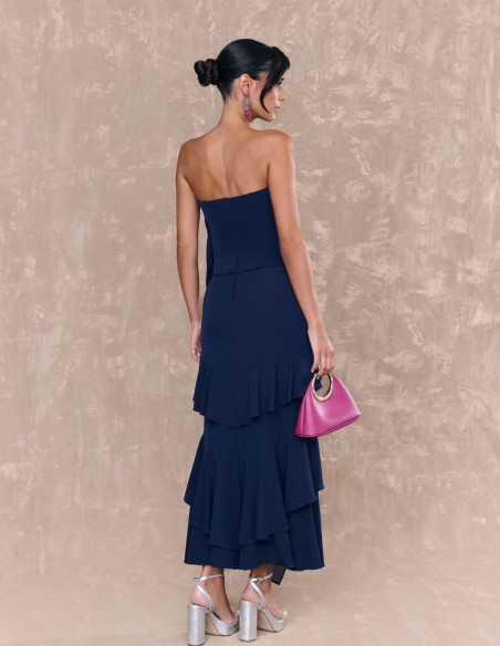 Multi-position top with sweetheart neckline