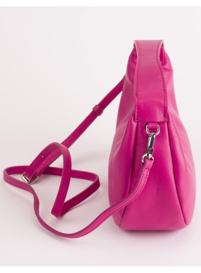 Bolso de piel con doble asa